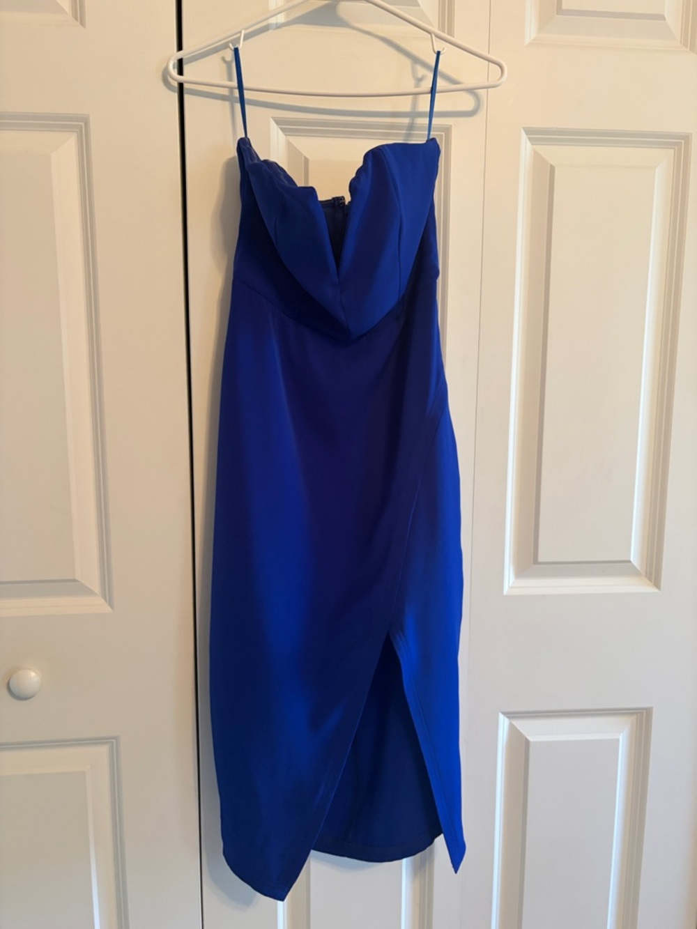 Superdown Royal Blue Strapless Dress